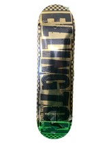 Baker Erik Ellington Checkers Gold 8.38" Classic Skateboard Deck