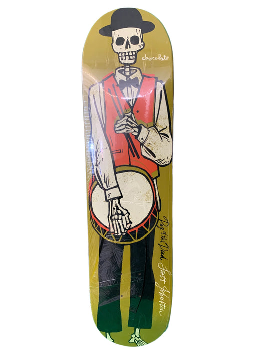 Chocolate Day of the Dead Series Scott Johnston 7.6" Classic Skateboard Deck