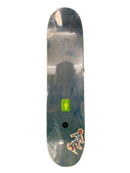 Girl Guy Mariano '93 Logo Orange 7.75" Classic Skateboard Deck