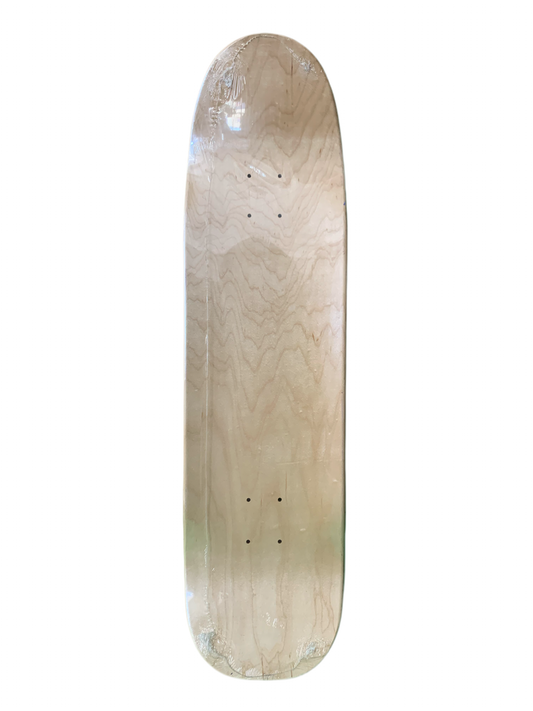 Aluminati Golden State Warriors Yellow/Natural Shaped 8.5"  Classic Skateboard Deck