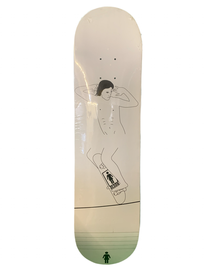 Girl Alex Olson Pogo Sketch 8" Classic Skateboard Deck