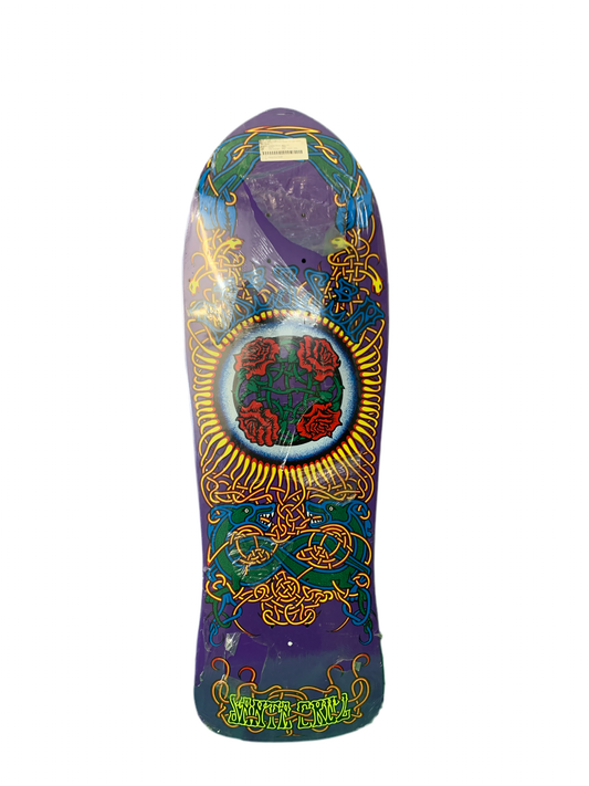 Santa Cruz Eric Dressen Roses 30 Year Anniversary 10" Classic Skateboard Deck