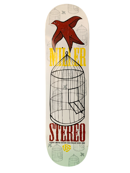 Stereo Chris Miller Limited 3000 Series 7.75" Classic Skateboard Deck