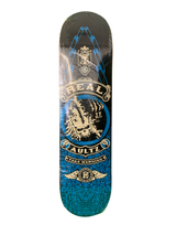Real Skateboards x Obey JT Aultz Take Warning 7.75" Classic Skateboard Deck