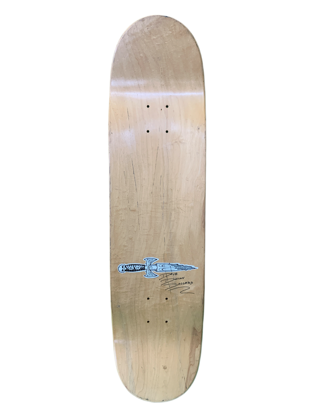 Dave Duncan Daggers 8.5" Classic Skateboard Deck
