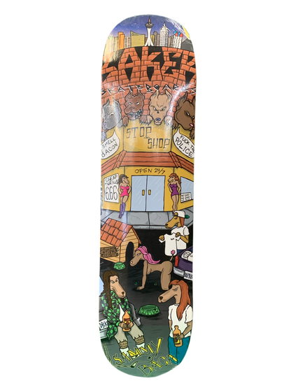 Baker Baca Doggs 8.25" Classic Skateboard Deck