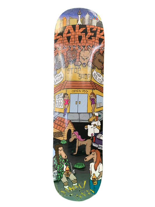 Baker Baca Doggs 8.25" Classic Skateboard Deck