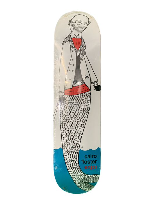 Enjoi Cairo Foster Merman 8.1" Classic Skateboard Deck