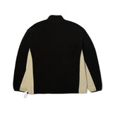 HUF Basecamp Black Quarter Zip Polar Fleece