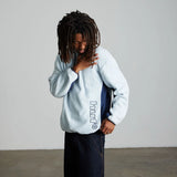 HUF Basecamp Sky Blue Quarter Zip Polar Fleece