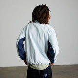 HUF Basecamp Sky Blue Quarter Zip Polar Fleece
