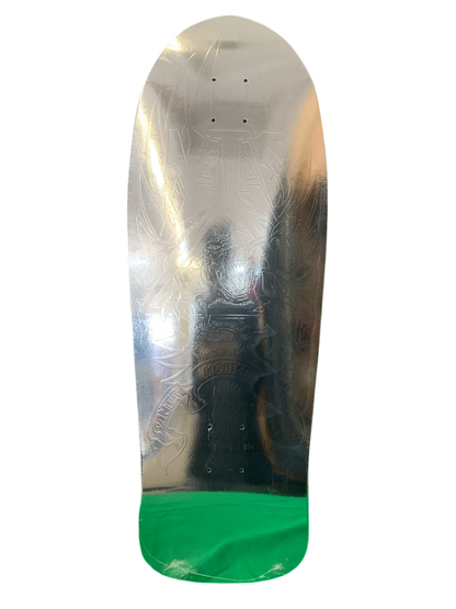 Santa Cruz SMA Natas Panther Silver Foil 2021 Blind Bag Reissue 10.5" Classic Skateboard Deck