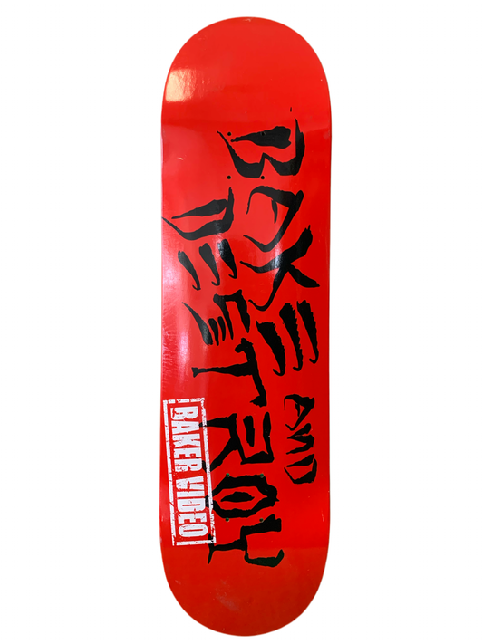 Baker Bake and Destroy 8.475" Classic Skateboard Deck