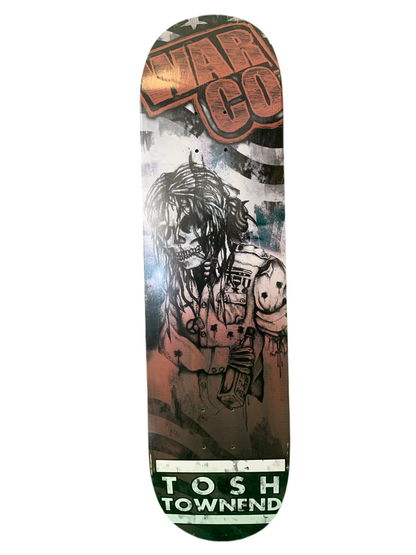 Warco Tosh Townsend Pro Skull 8.25" Classic Skateboard Deck