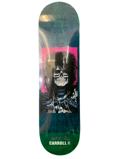 Girl 2015 Mike Carroll Skull of Fame Nikki Sixx 8.25" Classic Skateboard Deck