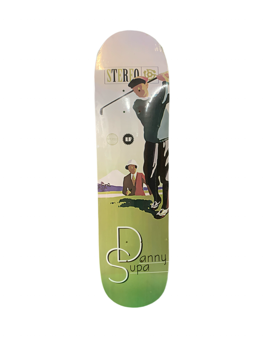 Stereo Danny Supa PGA 7.9" Classic Skateboard Deck