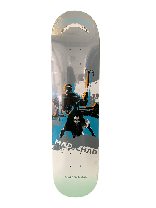 World Industries Chad Bartie Mad Chad 7.5" Classic Skateboard Deck