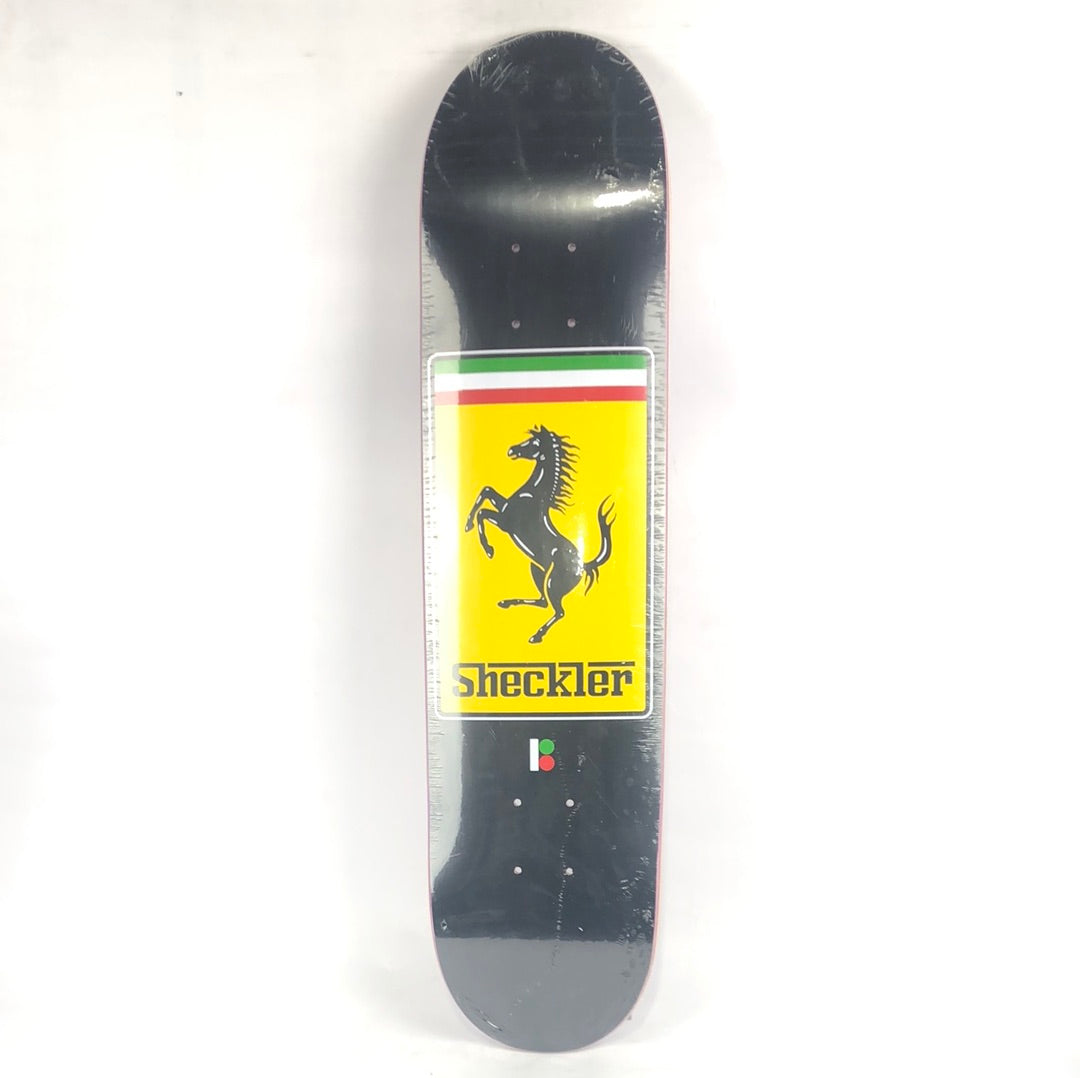 Plan B Ryan Sheckler Ferrari Black/Rasta Color 7.5" Vintage NOS Deck