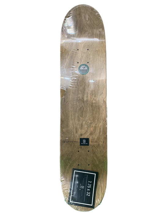 Plan B 2007 McKay Pro Silver/Black 7.625" Classic Skateboard Deck