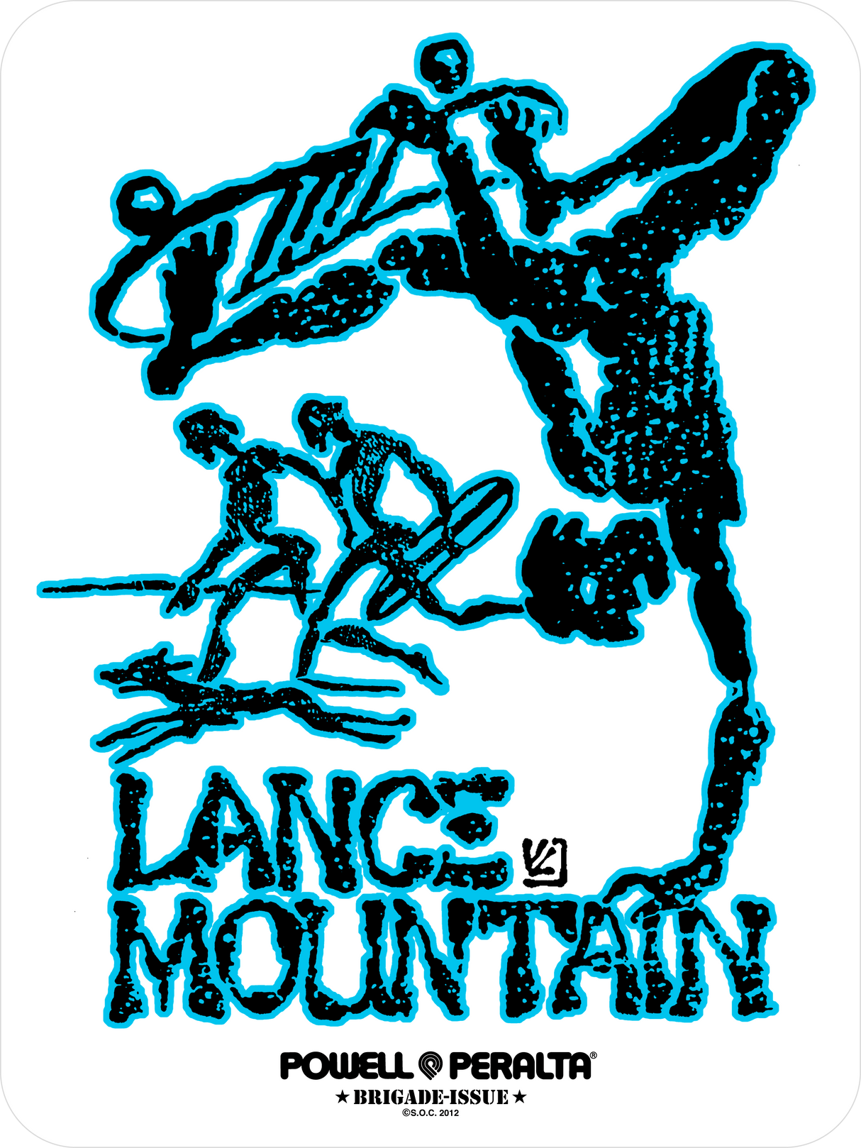 Bones Brigade Series 17 Mountain Assorted Sticker