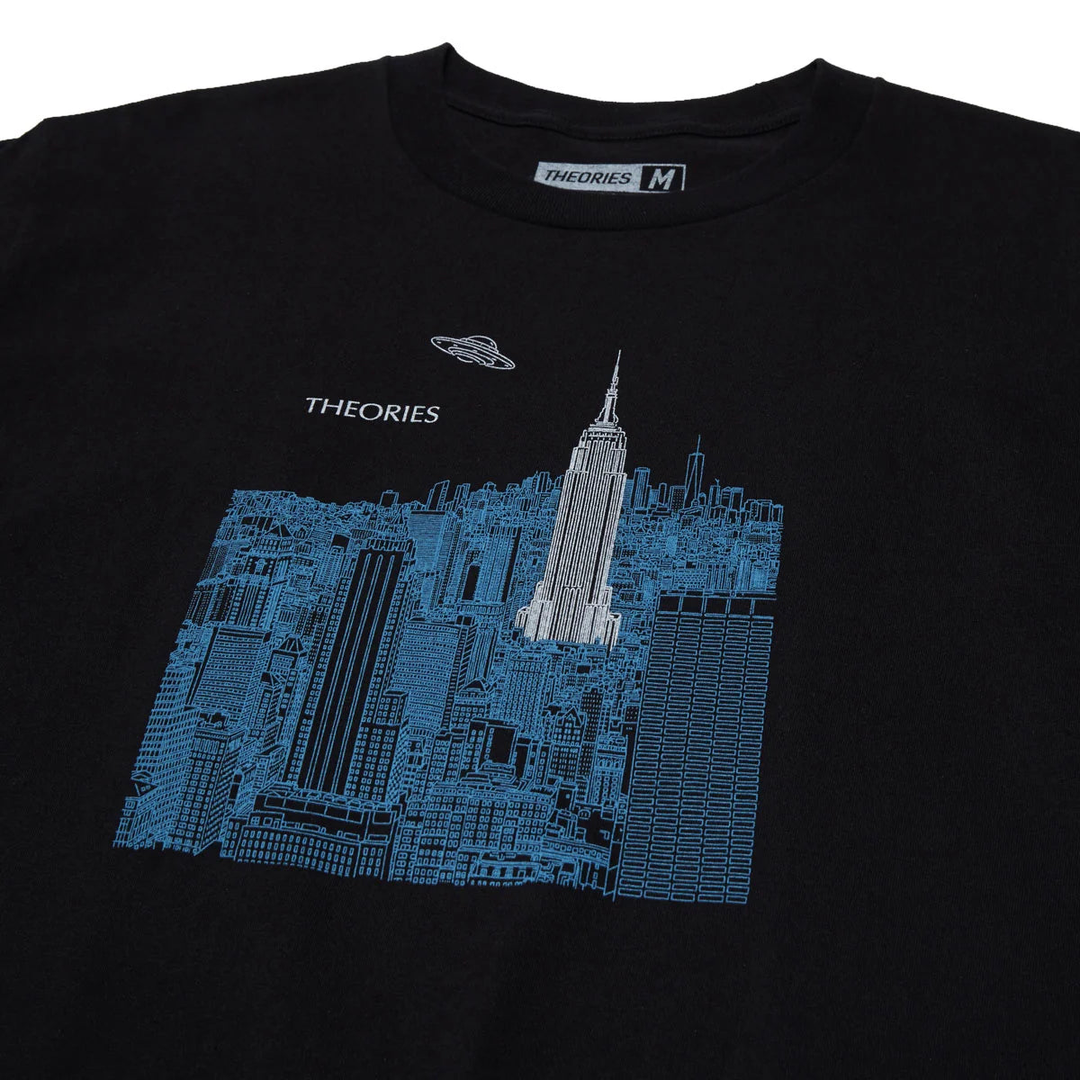 Theories Empire Black S/s Shirt