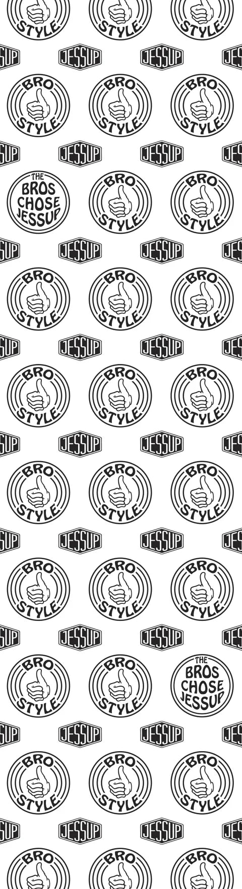 Bro Style Thumbs Up 9" x 33" Graphic Griptape