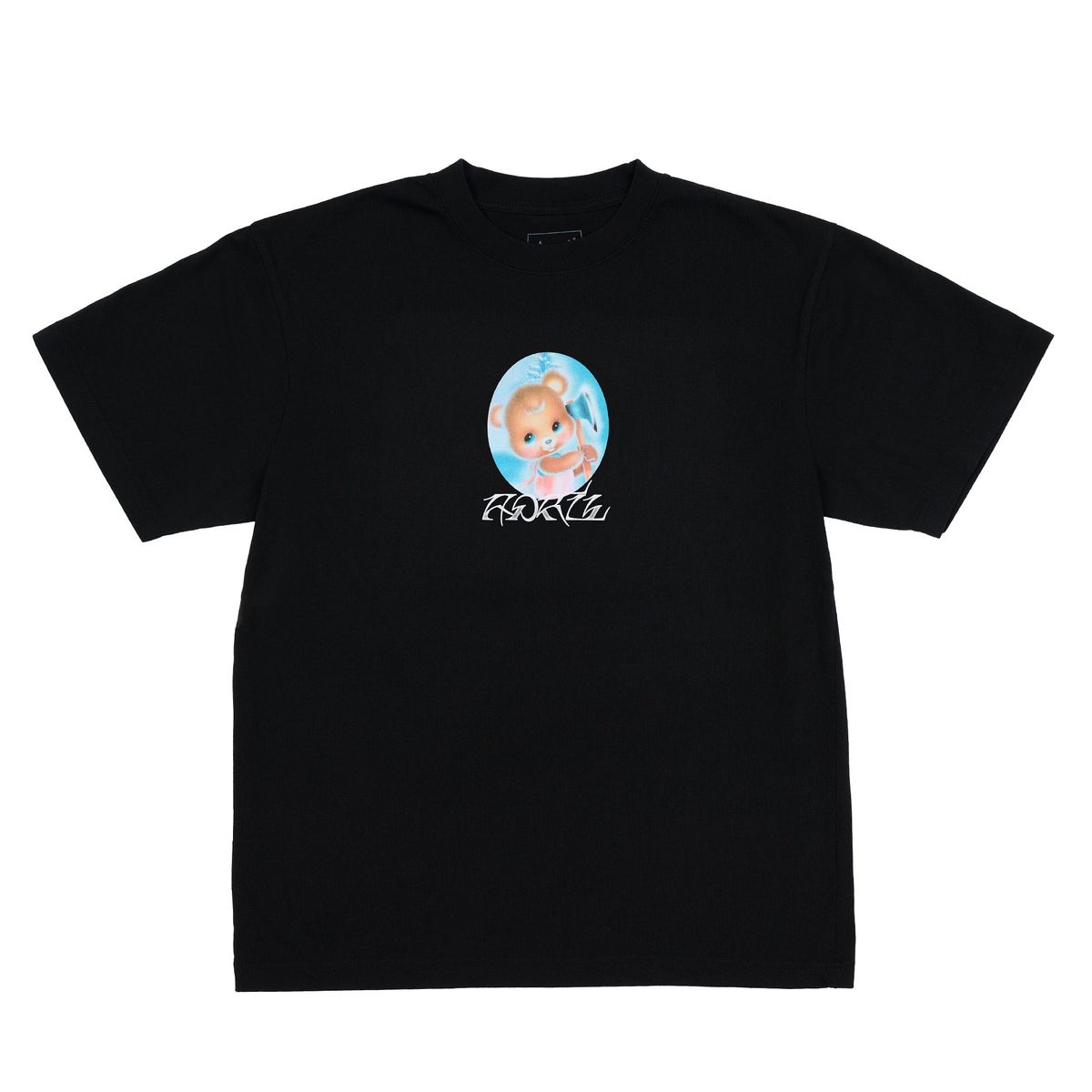 April Bear Black S/s Shirt