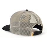 Seager Branded Black/White Trucker Snapback Hat