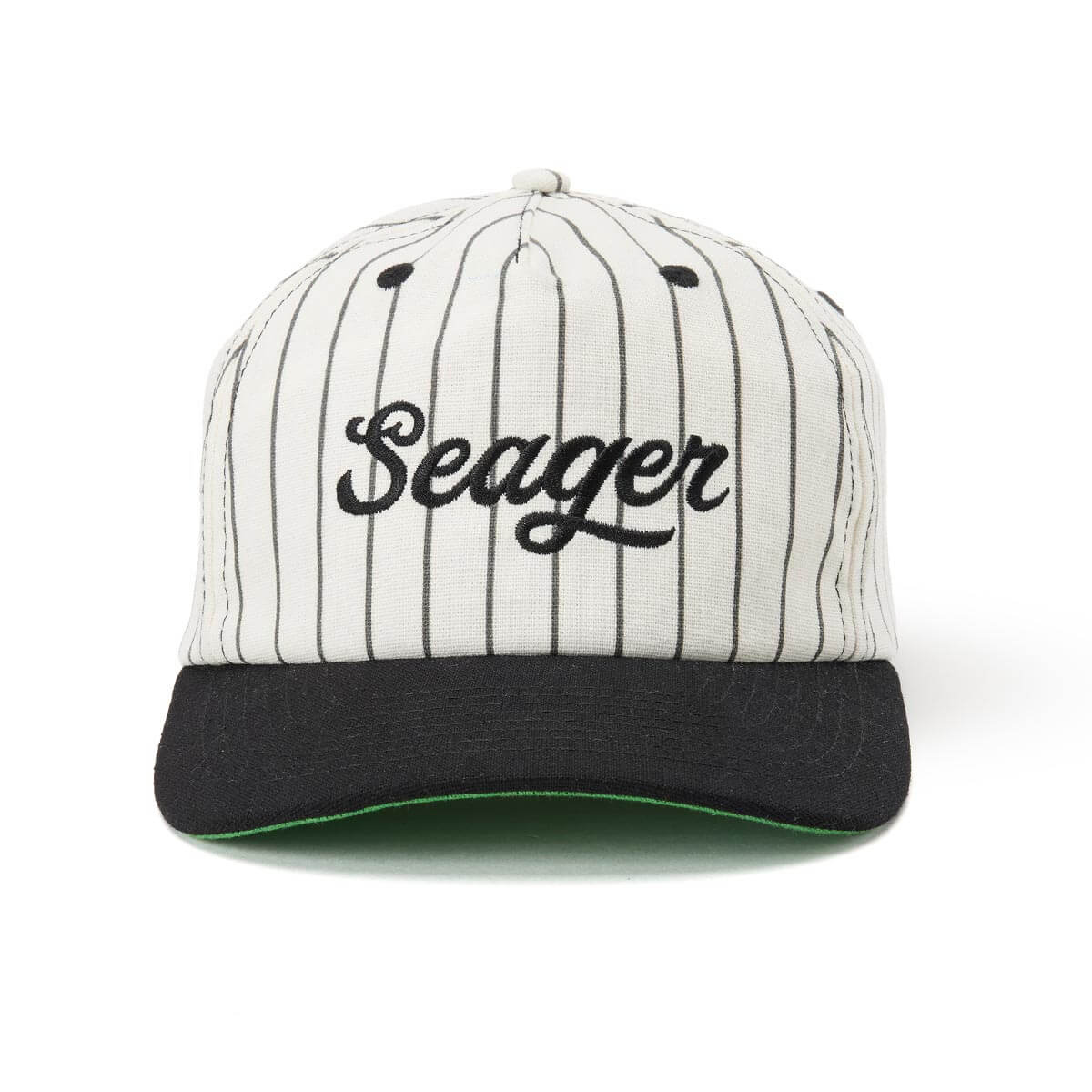 Seager Bronx Hemp Black/White Snapback Hat