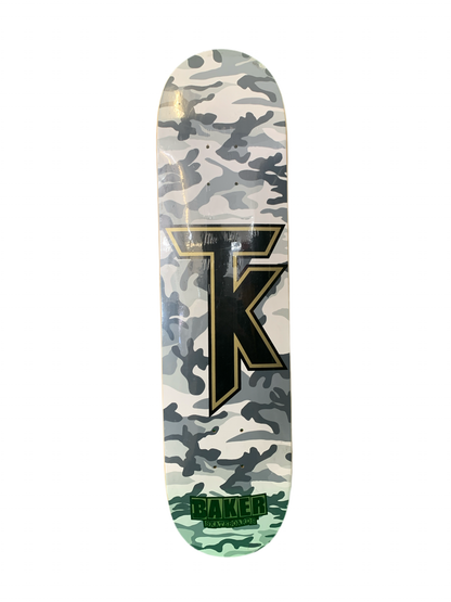 Baker Terry Kennedy TK Camo 7.8" Classic Skateboard Deck
