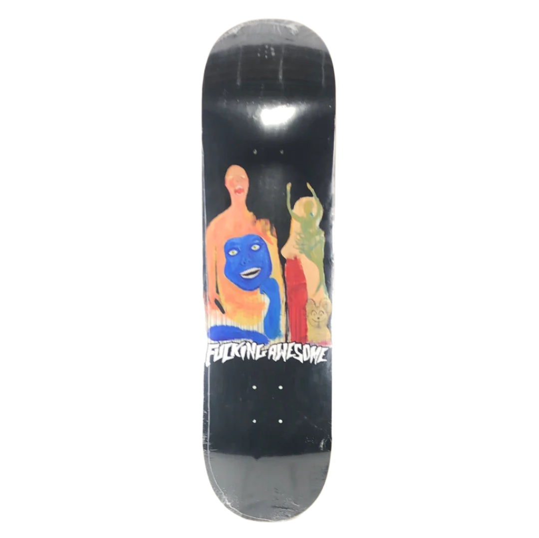 Fucking Awesome Dill Collage II Black/Red/Blue/Tan/Multi Color Size 8.38 Skateboard Deck