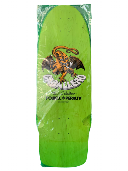 Powell Peralta Bones Brigade Series 2 Steve Caballero Green Classic Skateboard Deck