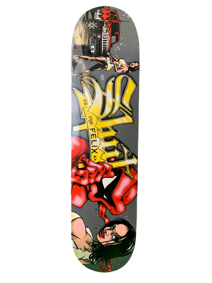 Shut Felix NY LA 7.6" Classic Skateboard Deck