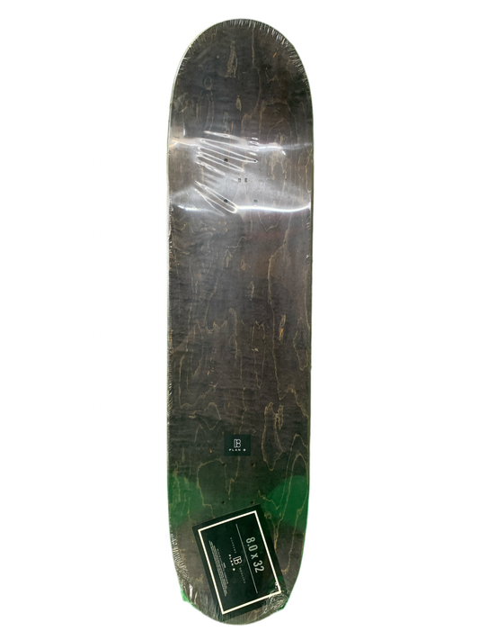 Plan B 2008 Jereme Rogers Pro Model Blue/Yellow 8" Classic Skateboard Deck