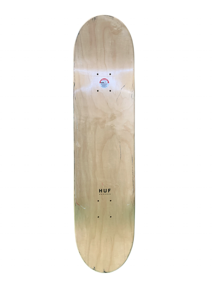 HUF Legs Black/Yellow 8" Classic Skateboard Deck