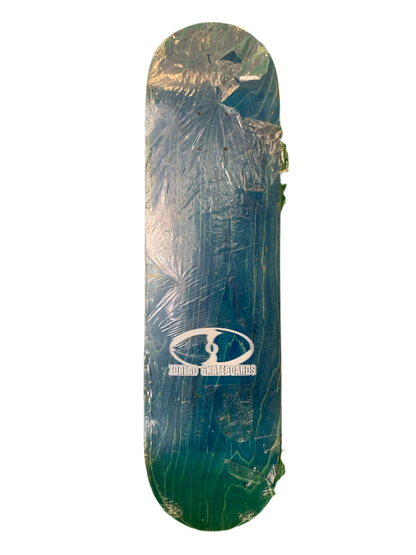 Zorlac Blue Logo Deck 8.375
