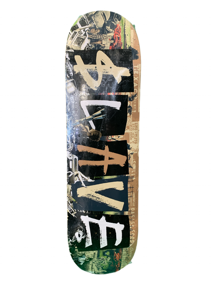 Slave Team Collage Brown/Black 8.4" Classic Skateboard Deck