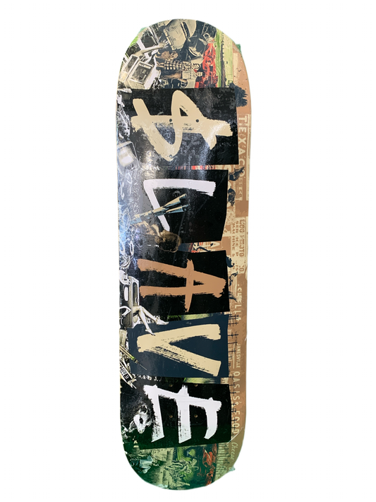 Slave Team Collage Brown/Black 8.4" Classic Skateboard Deck