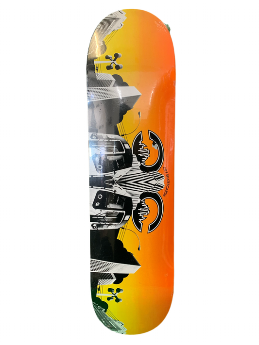 City Metro Reflection Sunset 8.0" Classic Skateboard Deck