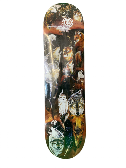Element The Mountain Sandra Santara Art 7.75" Classic Skateboard Deck