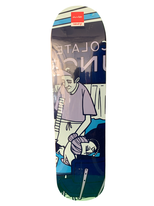 Chocolate Justin Eldridge Bar Series 8" Classic Skateboard Deck