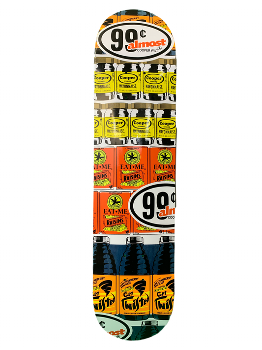 Almost Cooper Wilts Pantry 7.75" Classic Skateboard Deck