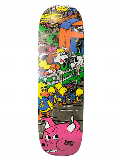 Cease & Desist Mike Vallely Barnyard Limited 11/75 Reissue Classic Skateboard Deck