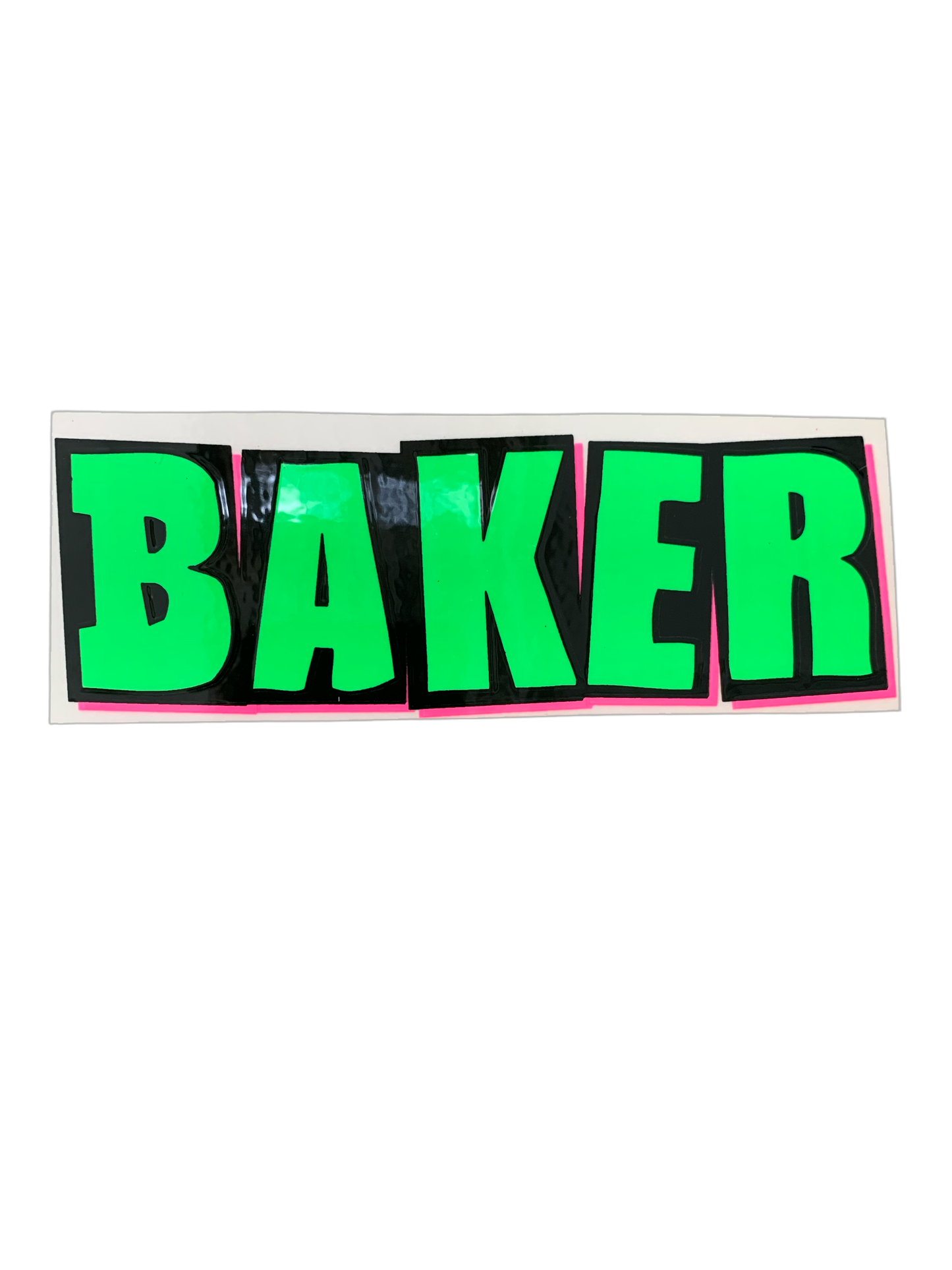 Baker Brand Logo Assorted Sticker 5.5" x 2"