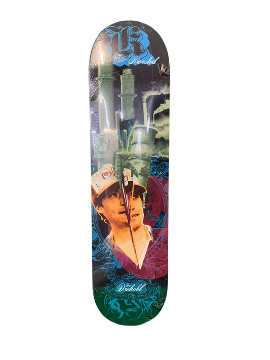 Krooked Dan Drehobl Portrait Collage 7.75" Classic Skateboard Deck