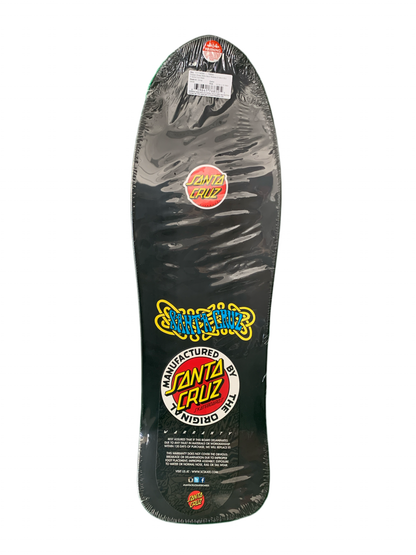 Santa Cruz Eric Dressen Roses Matte Black 10.3" Reissue Classic Skateboard Deck