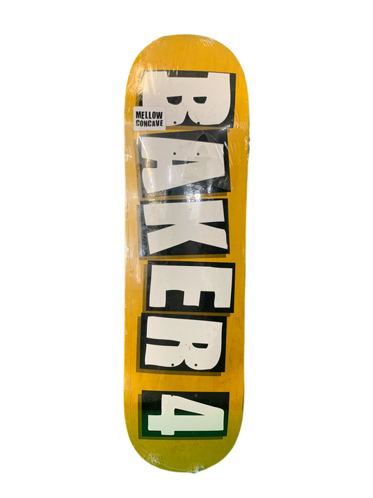 Baker Baker 4 Logo 8.75" Classic Skateboard Deck
