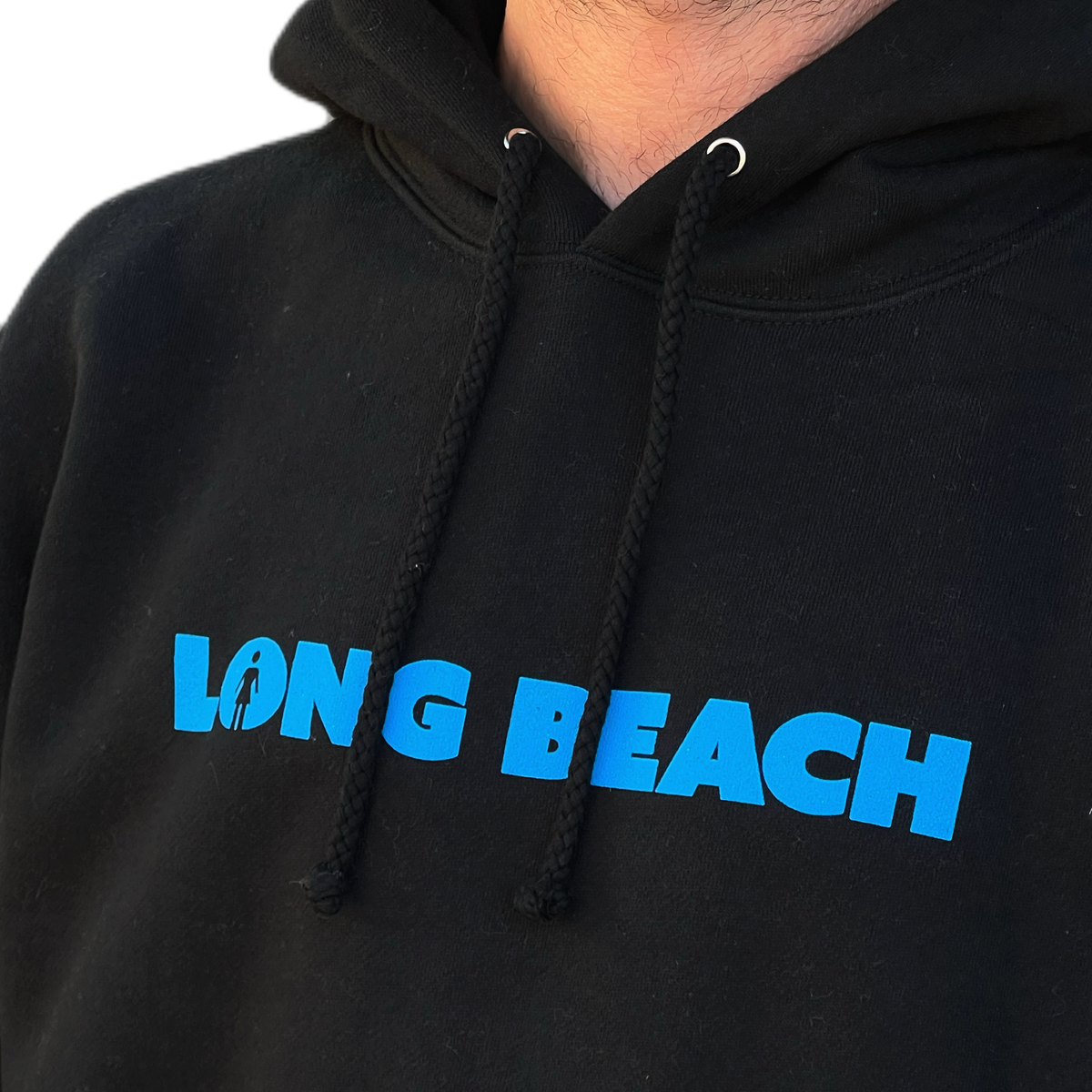 Girl x LB Skate “We OG Long Beach” Black Hooded Sweatshirt