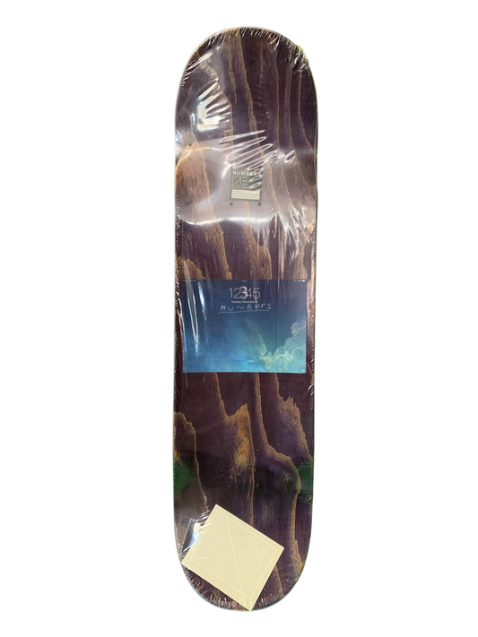 Numbers Erik Koston Wallpaper 8.25" Classic Skateboard Deck