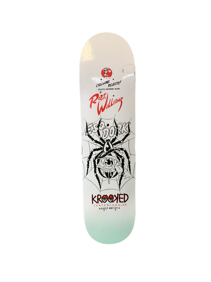 Krooked RobT. Williams Guest Artist 227/650 7.75" Classic Skateboard Deck